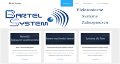 Desktop Screenshot of bartelsystem.pl