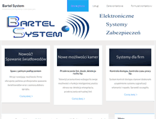 Tablet Screenshot of bartelsystem.pl